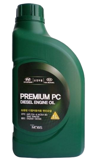 Моторное масло Hyundai/Kia Premium PC Diesel 10W-30, 1л